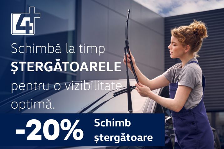schimb stergatoare vw