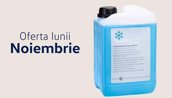 Oferta lunii noiembrie vw